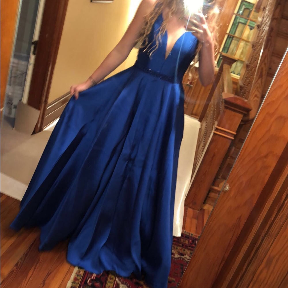 PROM DRESS!!! Royal Blue! - Picture 2 of 3